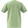 Kids Unisex Essentials 3-Stripes Cotton T-Shirt, Green, A701_ONE, thumbnail image number 11