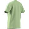 Kids Unisex Essentials 3-Stripes Cotton T-Shirt, Green, A701_ONE, thumbnail image number 13