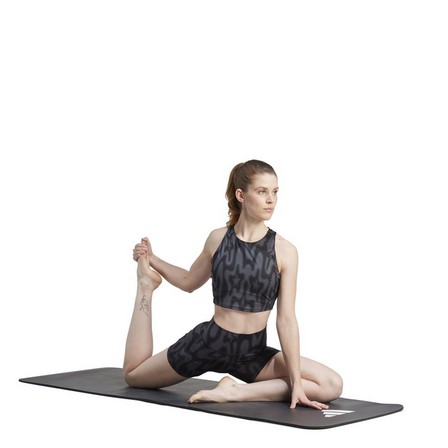 Women Yoga Studio Printed Tank Top, Black, A701_ONE, large image number 4