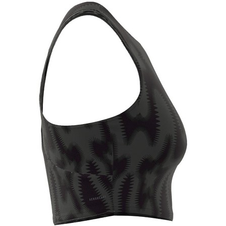 Women Yoga Studio Printed Tank Top, Black, A701_ONE, large image number 5