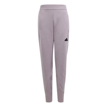 Kids Unisex Adidas Z.N.E. Tracksuit Bottoms, Purple, A701_ONE, large image number 1