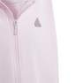 Kids Girls Future Icons 3-Stripes Full-Zip Hoodie, Pink, A701_ONE, thumbnail image number 3