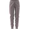 Kids Girls Future Icons 3-Stripes Cotton Joggers, Purple, A701_ONE, thumbnail image number 6