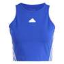 Women Future Icons 3-Stripes Tank Top, Blue, A701_ONE, thumbnail image number 2