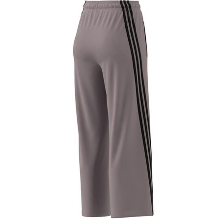 Womens Future Icons 3-Stripes Open Hem Joggers, Purple, A701_ONE, large image number 7