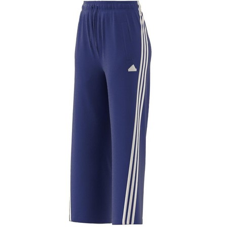 Women Future Icons 3-Stripes Open Hem Joggers, Blue, A701_ONE, large image number 8