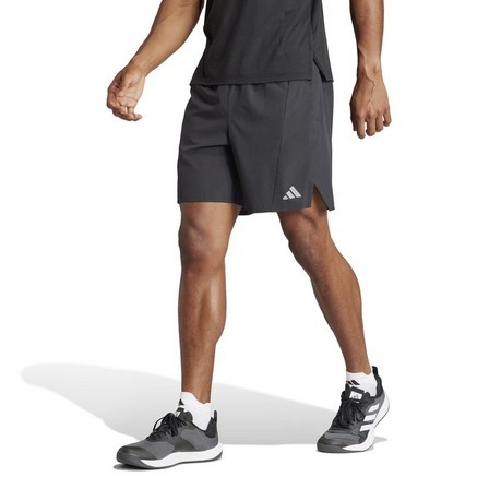 Men Training Hiit Workout Heat.Rdy Shorts, Black, A701_ONE, large image number 1