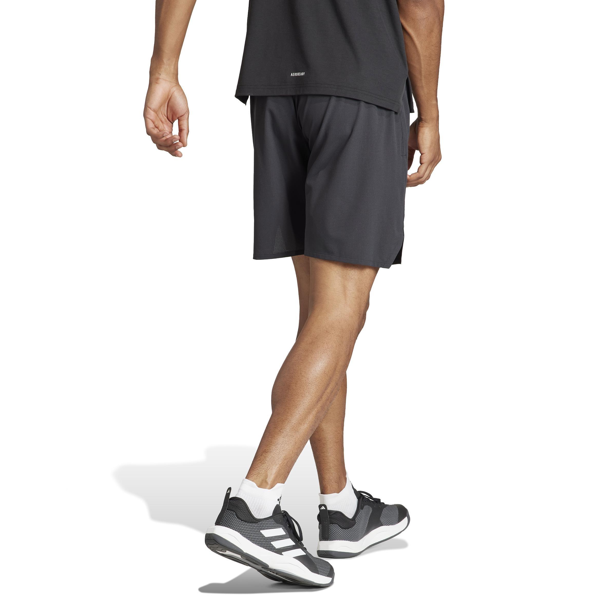 Men Designed For Training Hiit Workout Heat.Rdy Shorts, Black, A701_ONE, large image number 2