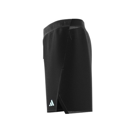 Men Training Hiit Workout Heat.Rdy Shorts, Black, A701_ONE, large image number 9