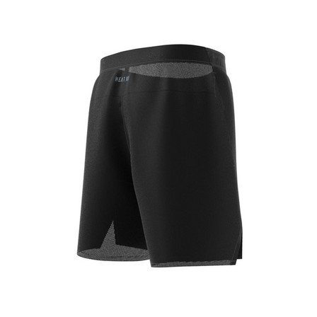 Men Training Hiit Workout Heat.Rdy Shorts, Black, A701_ONE, large image number 11