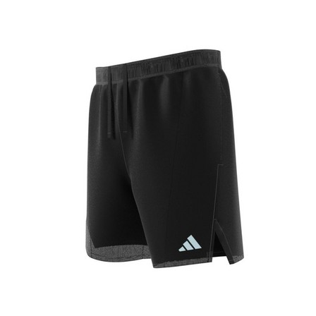Men Training Hiit Workout Heat.Rdy Shorts, Black, A701_ONE, large image number 12