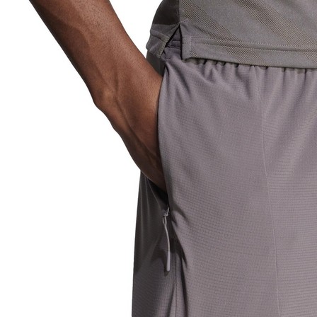 Men Designed For Training Hiit Workout Heat.Rdy Shorts, Brown, A701_ONE, large image number 2