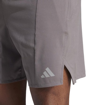 Men Designed For Training Hiit Workout Heat.Rdy Shorts, Brown, A701_ONE, large image number 3