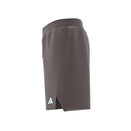 Men Designed For Training Hiit Workout Heat.Rdy Shorts, Brown, A701_ONE, large image number 8