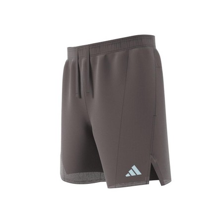Men Designed For Training Hiit Workout Heat.Rdy Shorts, Brown, A701_ONE, large image number 12