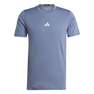 Men Designed For Training Hiit Workout Heat.Rdy T-Shirt, Blue, A701_ONE, thumbnail image number 0
