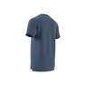 Men Designed For Training Hiit Workout Heat.Rdy T-Shirt, Blue, A701_ONE, thumbnail image number 3