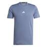 Men Designed For Training Hiit Workout Heat.Rdy T-Shirt, Blue, A701_ONE, thumbnail image number 4