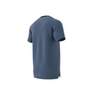 Men Designed For Training Hiit Workout Heat.Rdy T-Shirt, Blue, A701_ONE, thumbnail image number 8
