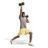 Men Training Hiit Workout Heat.Rdy T-Shirt, Brown, A701_ONE, thumbnail image number 0