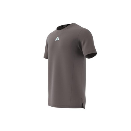 Men Training Hiit Workout Heat.Rdy T-Shirt, Brown, A701_ONE, large image number 10