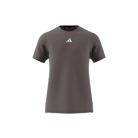 Men Training Hiit Workout Heat.Rdy T-Shirt, Brown, A701_ONE, large image number 13