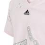 Kids Girls Brand Love Crop T-Shirt, Pink, A701_ONE, thumbnail image number 3
