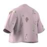 Kids Girls Brand Love Crop T-Shirt, Pink, A701_ONE, thumbnail image number 7