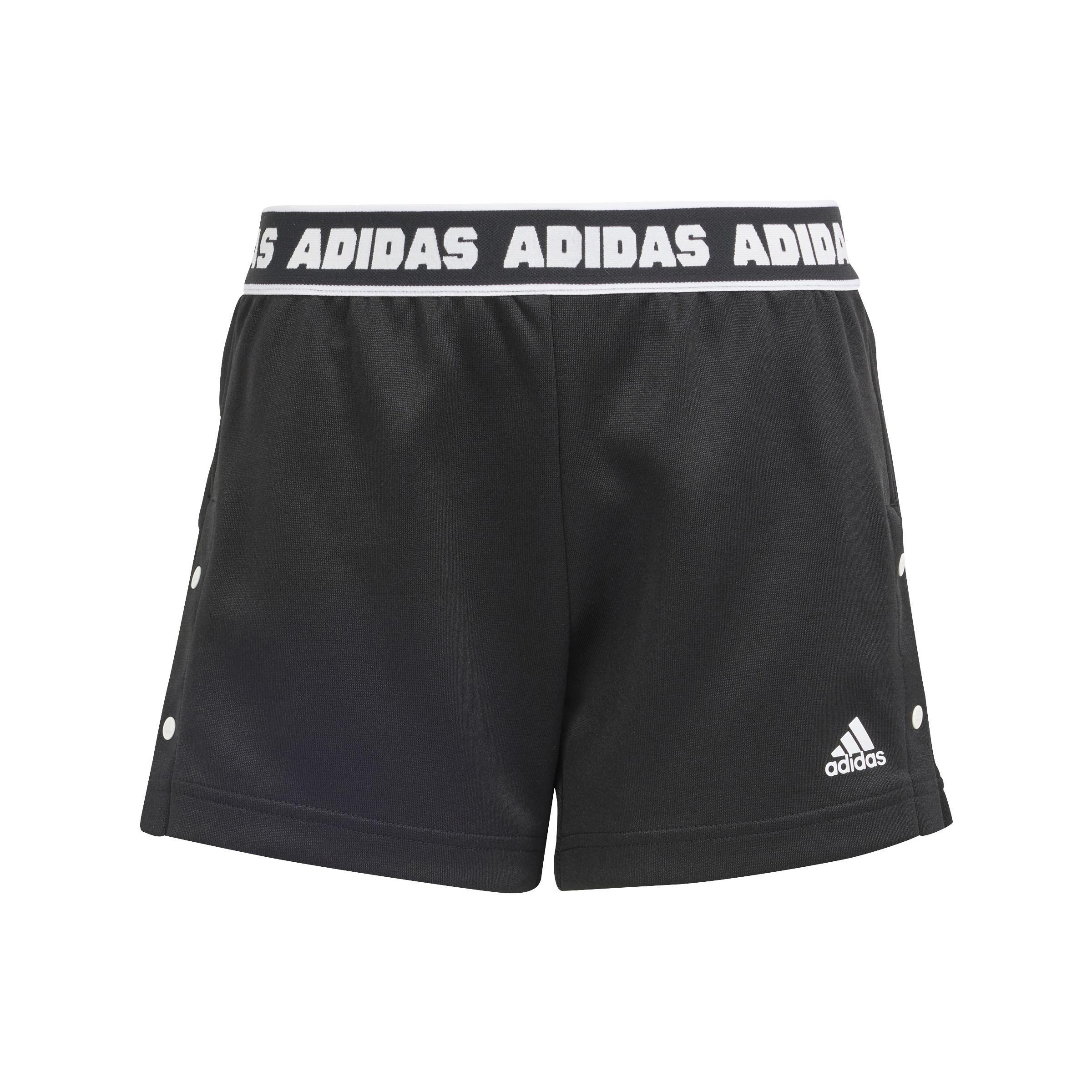 adidas - Kids Girls Dance Knit Shorts, Black