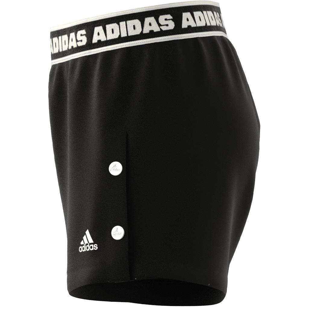 adidas - Kids Girls Dance Knit Shorts, Black