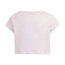 Kids Girls Aeroready Dance Crop T-Shirt Kids, Pink, A701_ONE, thumbnail image number 2
