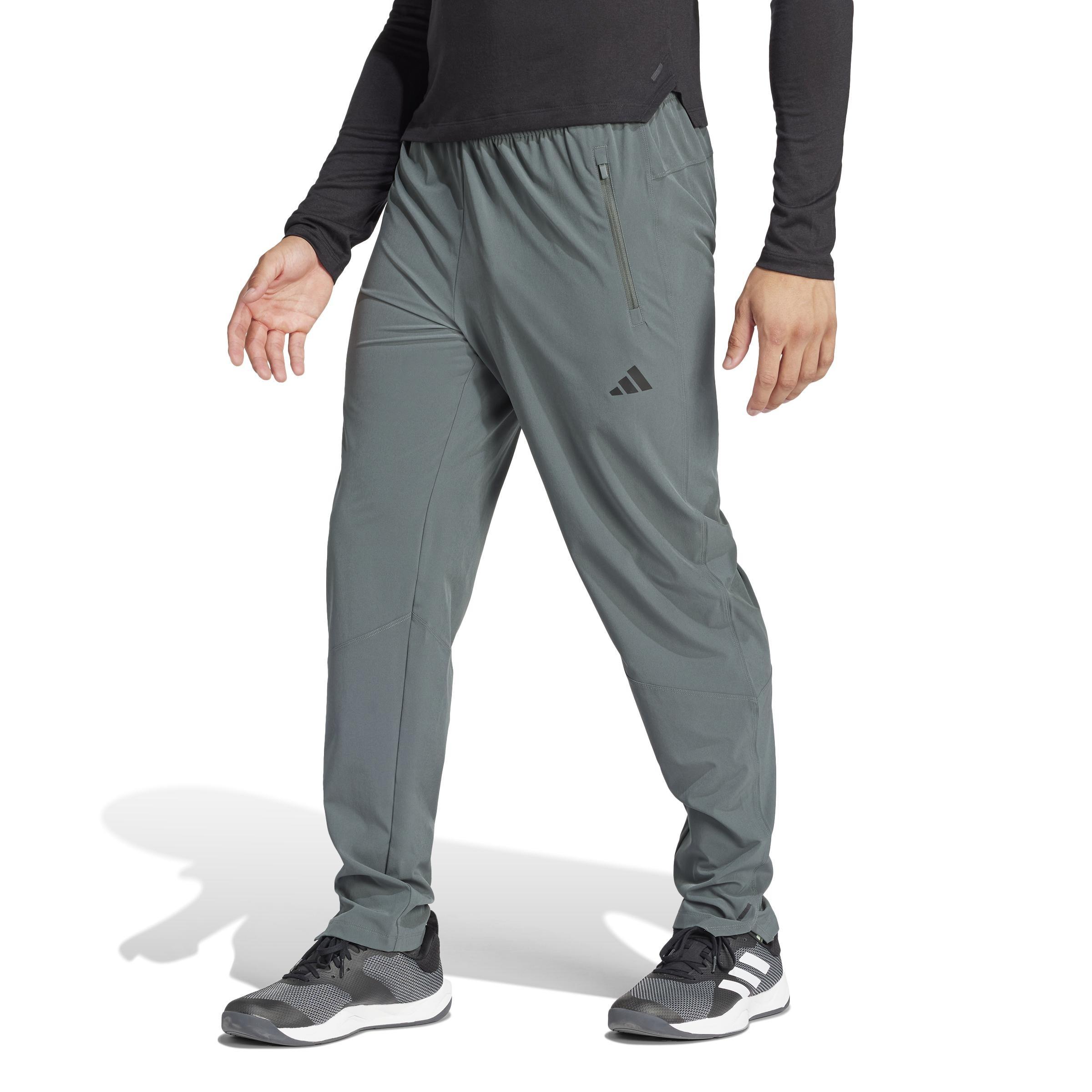 Men Workout Joggers, Grey, A701_ONE, large image number 0