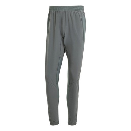Men Training Workout Joggers, Grey, A701_ONE, large image number 2