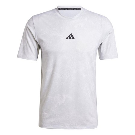 Men Power Workout T-Shirt, White, A701_ONE, large image number 1