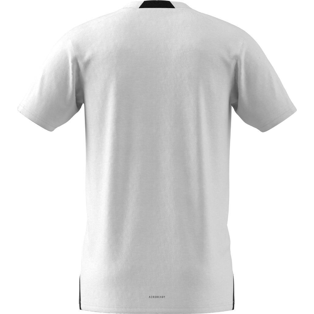 Men Training Workout T-Shirt, White, A701_ONE, large image number 9