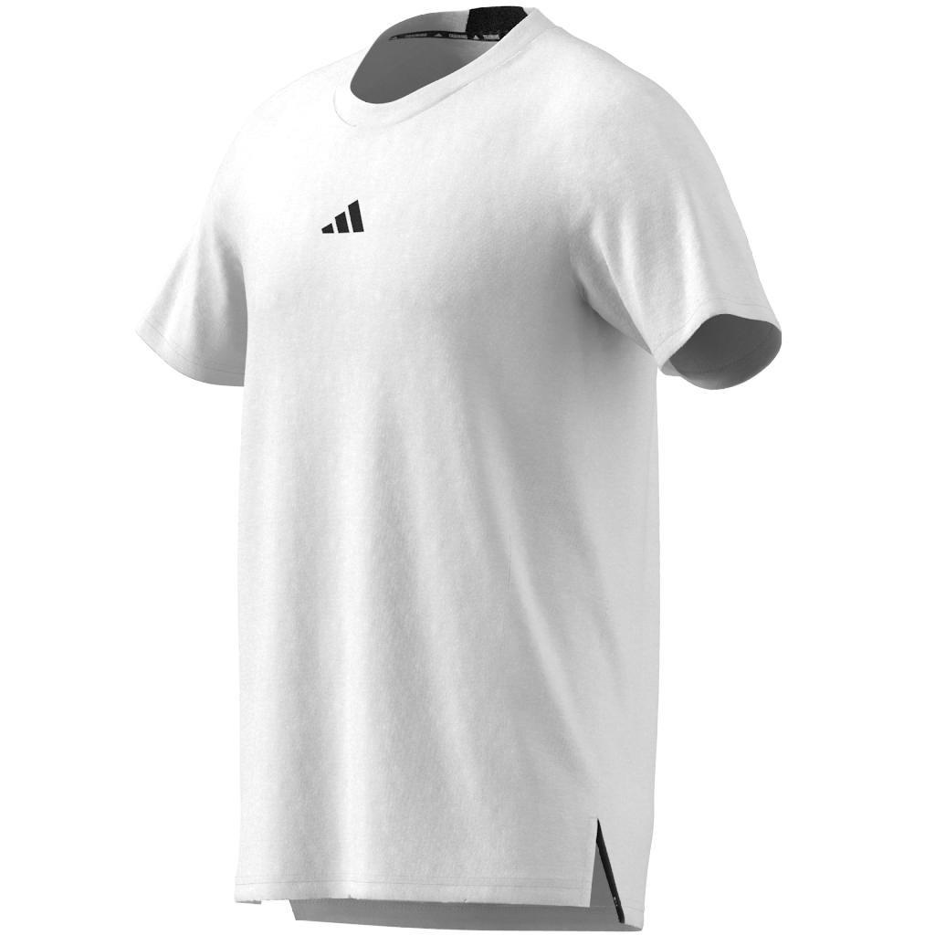 Men Training Workout T-Shirt, White, A701_ONE, large image number 11