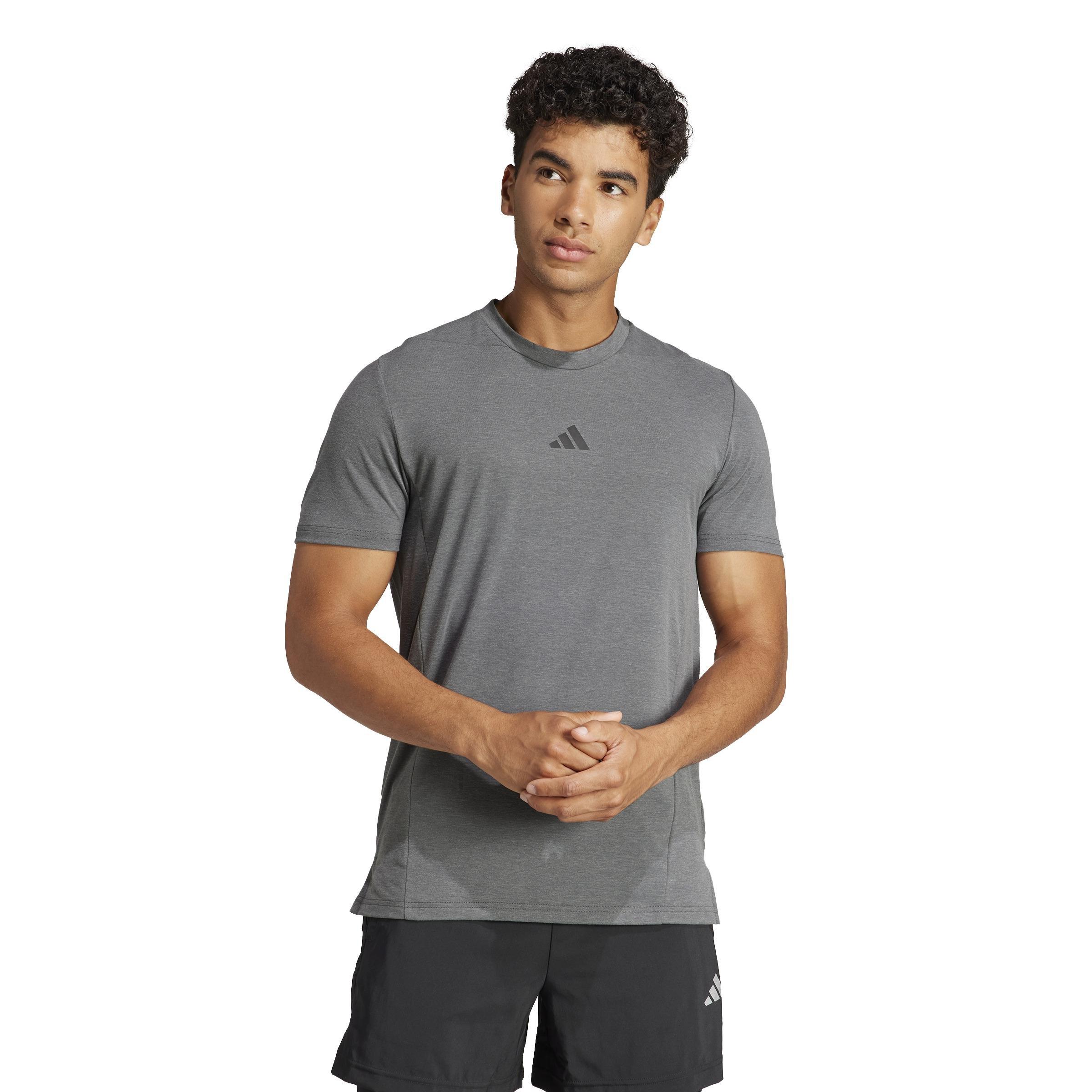 adidas - Men Training Workout T-Shirt, Grey