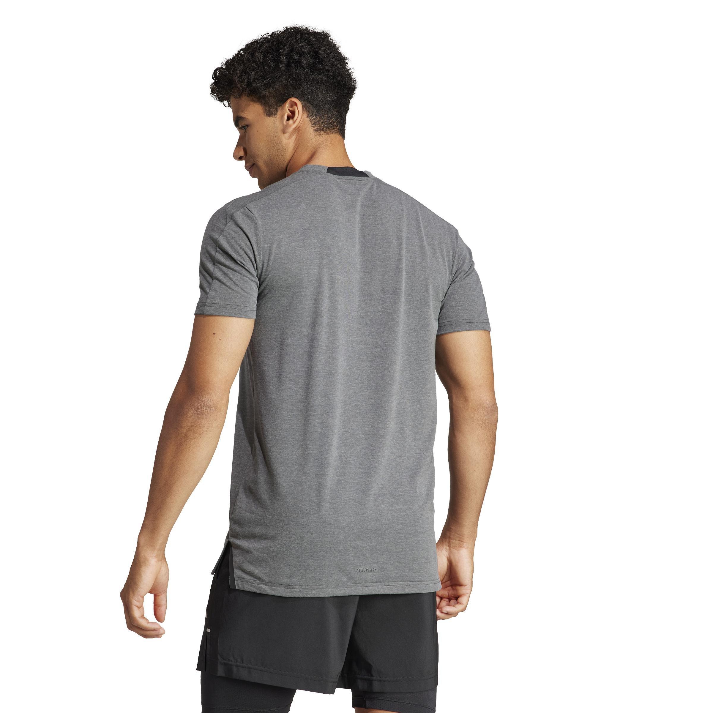 Training Workout T-Shirt, Grey, A701_ONE, large image number 5