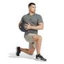 Mens Training Workout T-Shirt, Grey, A701_ONE, thumbnail image number 0