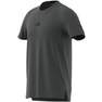 Mens Training Workout T-Shirt, Grey, A701_ONE, thumbnail image number 7