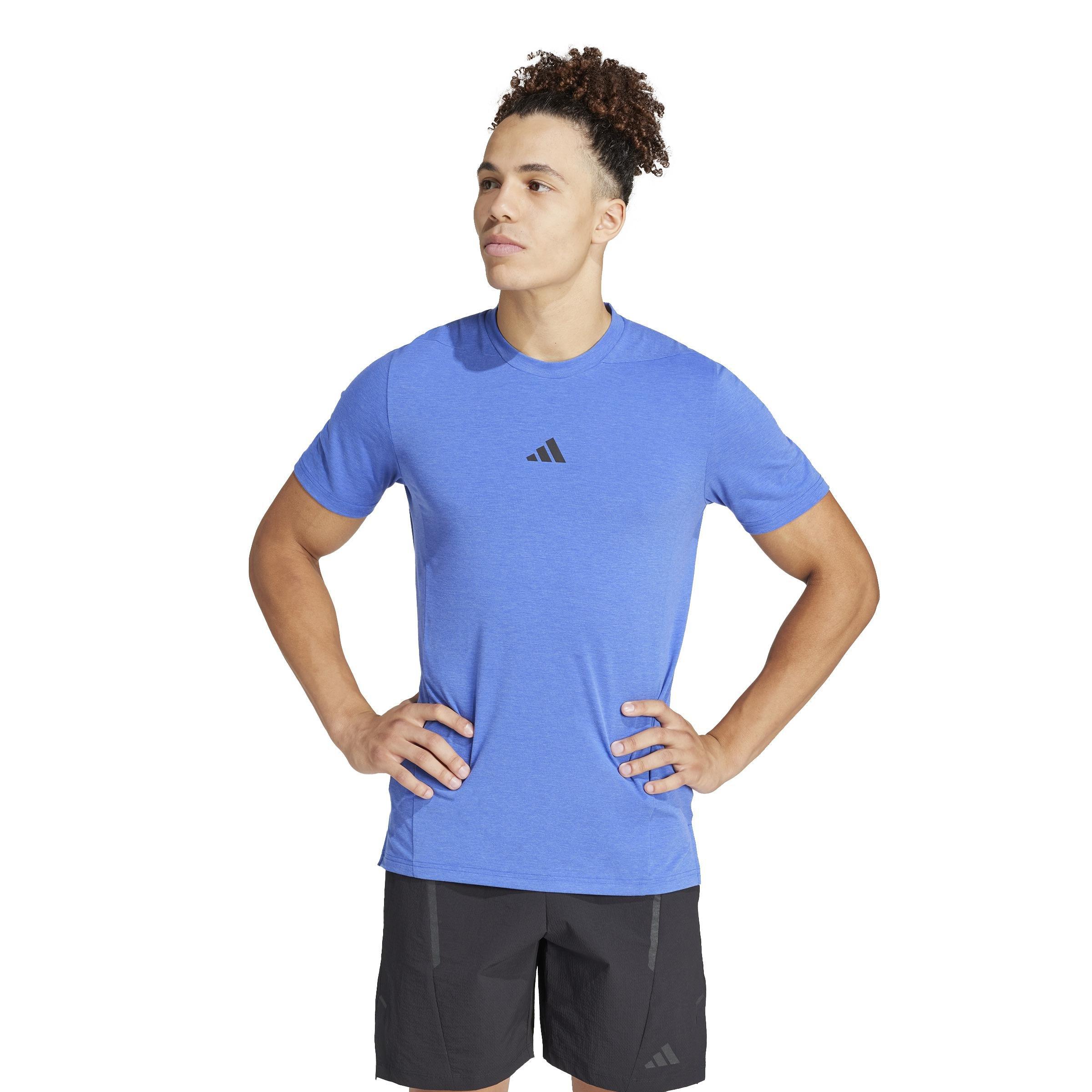 Designed for Training Workout T-Shirt, Blue, A701_ONE, large image number 7