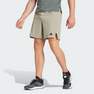 Men Designed For Training Workout Shorts, Beige, A701_ONE, thumbnail image number 0