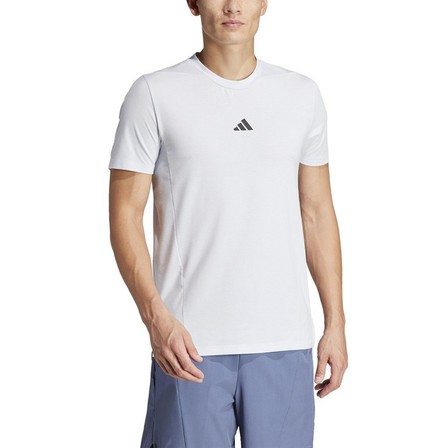 Men Designed For Training Workout T-Shirt, Blue, A701_ONE, large image number 1