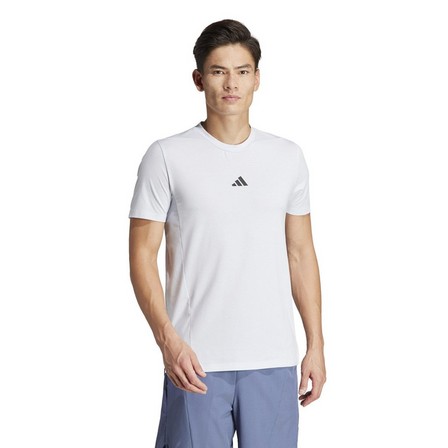 Men Designed For Training Workout T-Shirt, Blue, A701_ONE, large image number 8