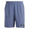 Men Designed For Training Workout Shorts, Blue, A701_ONE, thumbnail image number 0