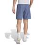 Men Designed For Training Workout Shorts, Blue, A701_ONE, thumbnail image number 2