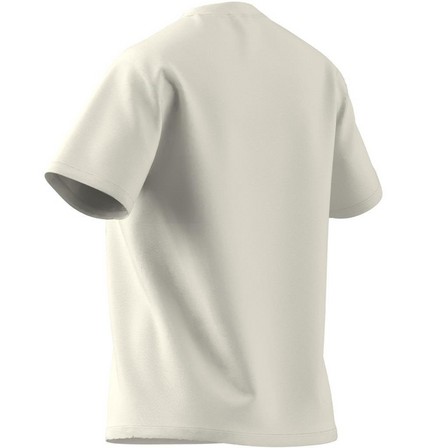 Women Monogram Trefoil T-Shirt, White, A701_ONE, large image number 8