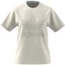 Women Monogram Trefoil T-Shirt, White, A701_ONE, thumbnail image number 12
