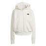 Women Adidas Z.N.E. Full-Zip Hoodie, White, A701_ONE, thumbnail image number 2