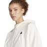 Women Adidas Z.N.E. Full-Zip Hoodie, White, A701_ONE, thumbnail image number 5